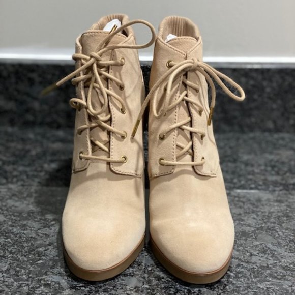 Michael Kors Carrigan Wedge Suede Booties